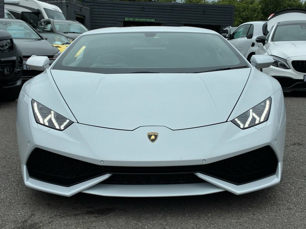 Lamborghini Huracan 5.2L Lp 610-4 White #3