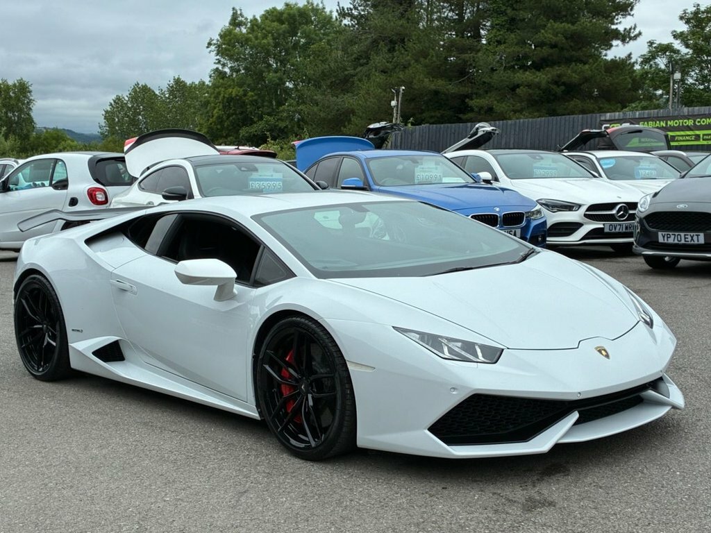 Lamborghini Huracan 5.2L Lp 610-4 White #5