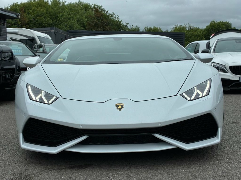 Lamborghini Huracan 5.2L Lp 610-4 White #4