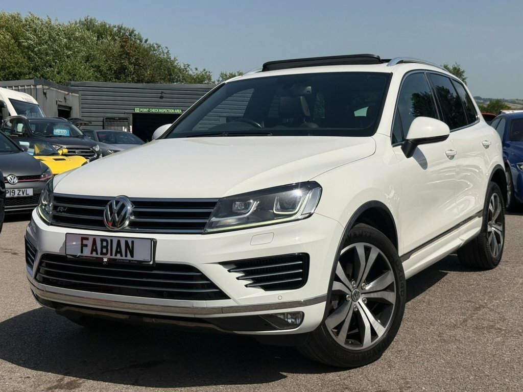 Volkswagen Touareg 3L R-line White #2