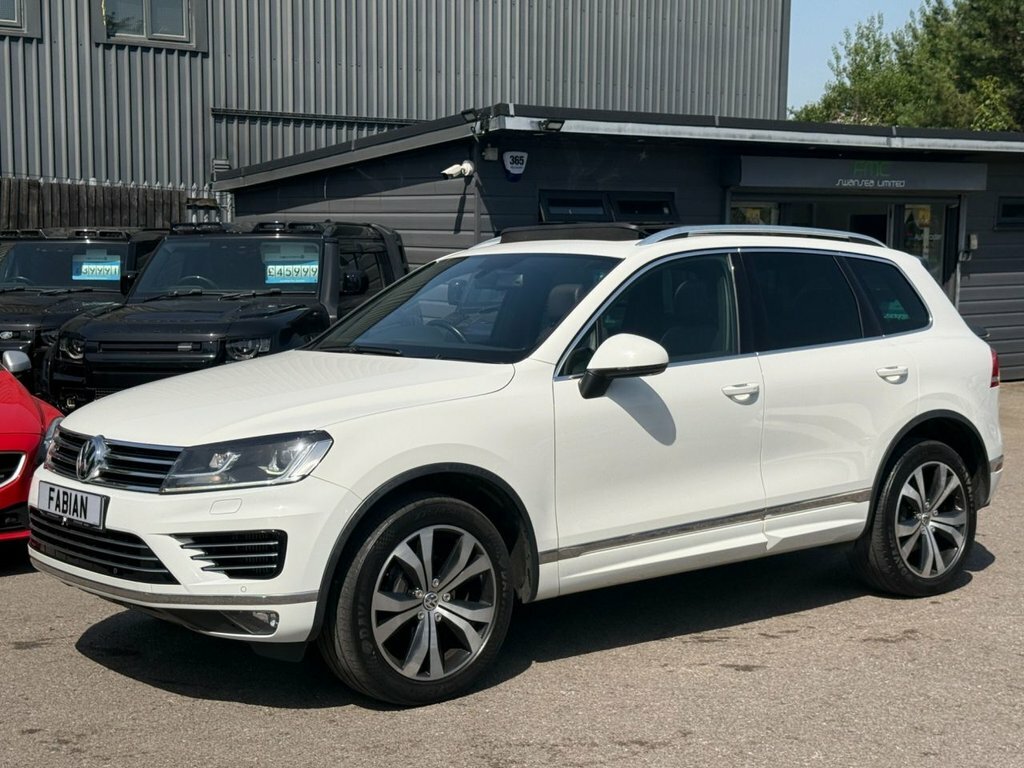 Volkswagen Touareg 3L R-line White #6