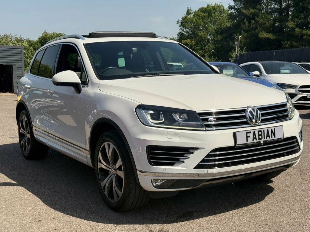 Volkswagen Touareg 3L R-line White #5