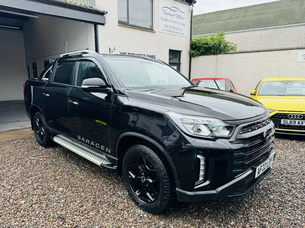 SsangYong Musso 2.2 D Saracen Black
