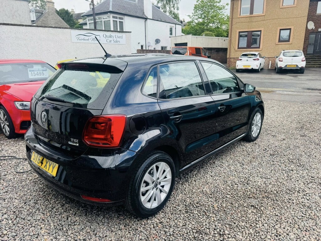 Volkswagen Polo 1.2 Tsi Bluemotion Tech Se Black #4