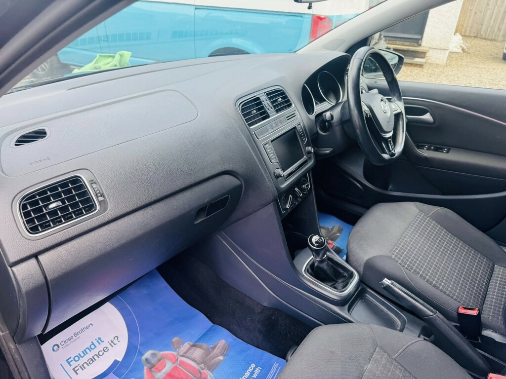 Volkswagen Polo 1.2 Tsi Bluemotion Tech Se Black #6