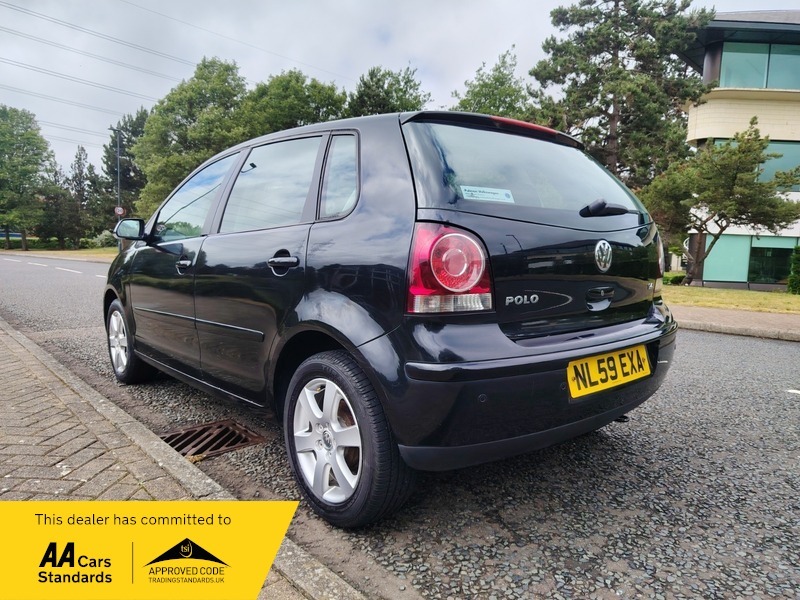 Volkswagen Polo 1.4 Match Hatchback NL59EXA Black #5