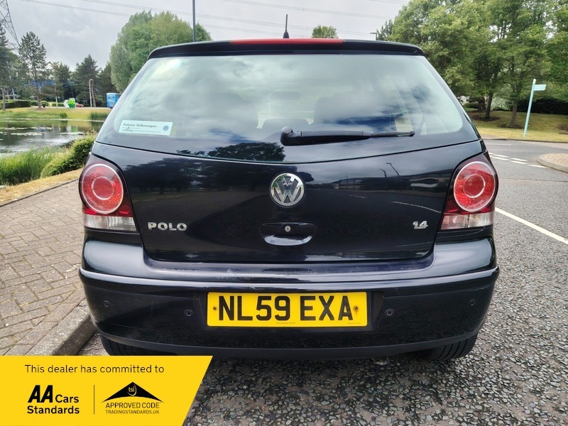 Volkswagen Polo 1.4 Match Hatchback NL59EXA Black #6