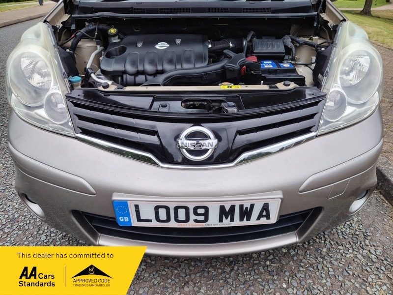 Nissan Note 1.4 16V N-tec Euro 4 Silver #42