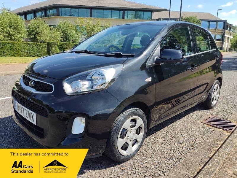 Kia Picanto 1.0 1 Air Hatchback Black #3