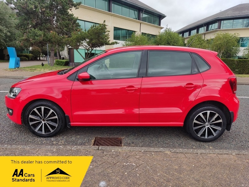 Volkswagen Polo 1.2 Tdi Match Hatchback DU12OXG Red #4