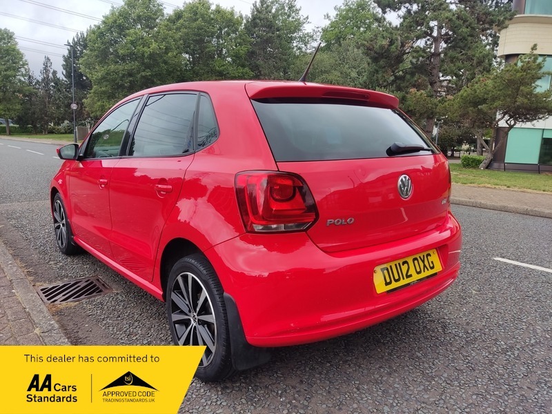 Volkswagen Polo 1.2 Tdi Match Hatchback DU12OXG Red #5