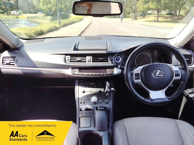 Lexus CT Hatchback 1.8 200H Se-l Cvt Euro 5 Ss 2012 Silver #27