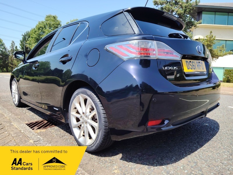 Lexus CT Hatchback 1.8 200H Se-l Cvt Euro 5 Ss 2012 Silver #20