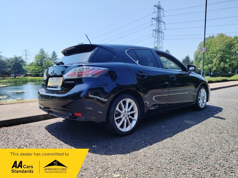 Lexus CT Hatchback 1.8 200H Se-l Cvt Euro 5 Ss 2012 Silver #12