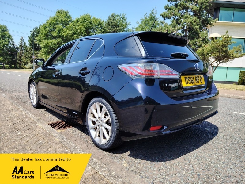 Lexus CT 1.8 200H Se-l Hatchback Black #5
