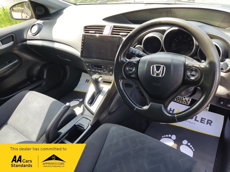 Honda Civic 1.6 I-dtec Es-t 5-Door Sat-nav Parking Camera Grey #24