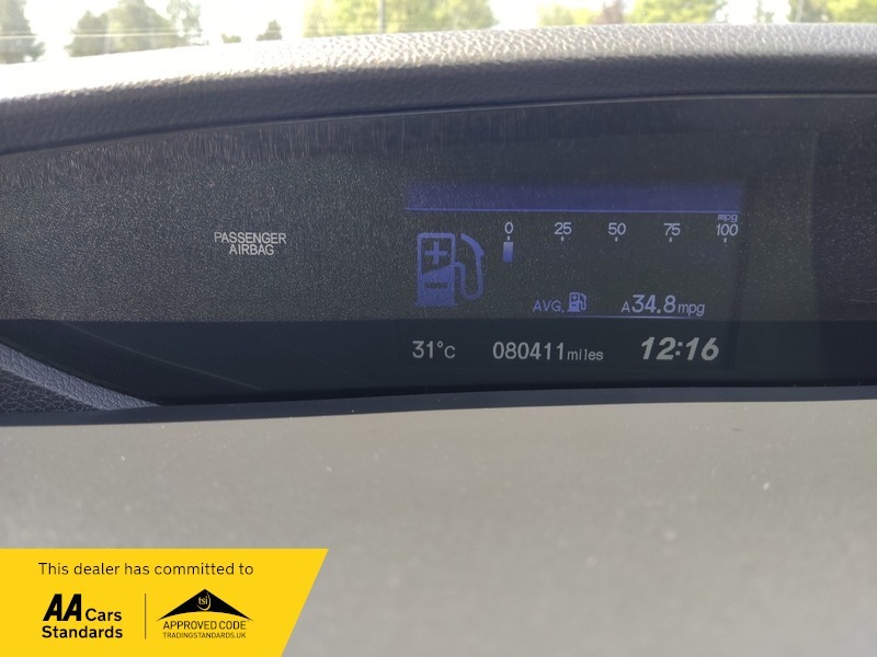 Honda Civic 1.6 I-dtec Es-t 5-Door Sat-nav Parking Camera Grey #26
