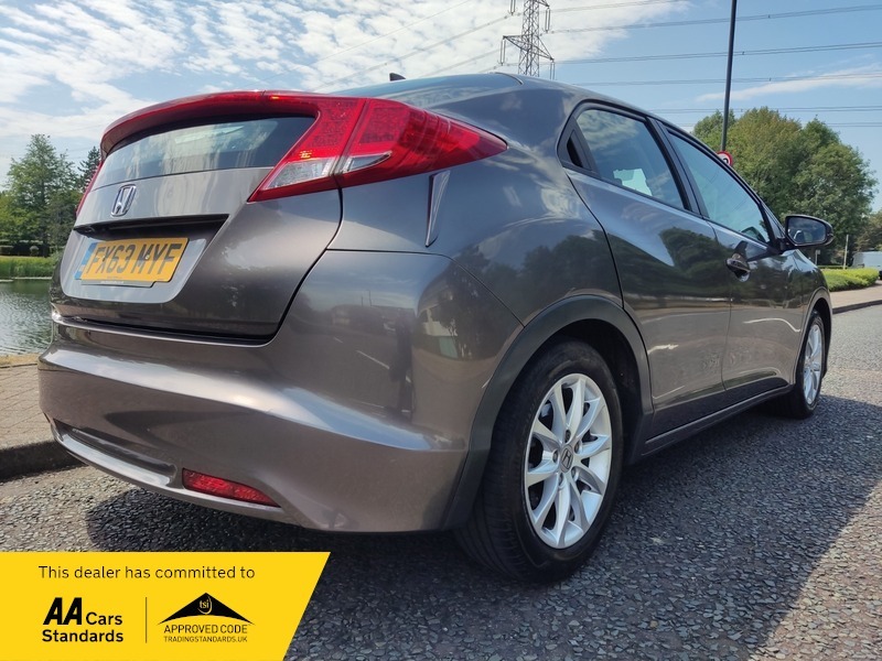 Honda Civic 1.6 I-dtec Es-t 5-Door Sat-nav Parking Camera Grey #15