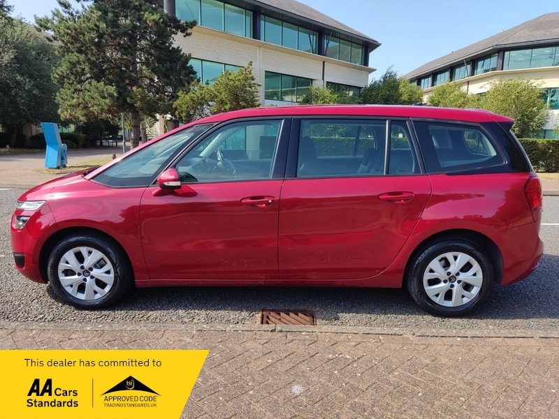 Citroen C4 Picasso 1.6 Bluehdi Vtr Mpv Red #4