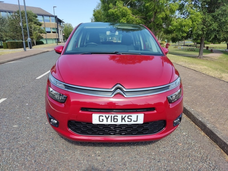 Citroen C4 Picasso 1.6 Bluehdi Vtr Mpv Red #2