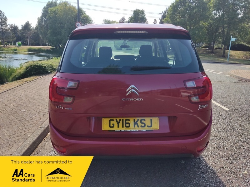 Citroen C4 Picasso 1.6 Bluehdi Vtr Mpv Red #6