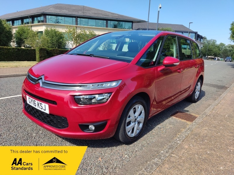 Citroen C4 Picasso 1.6 Bluehdi Vtr Mpv Red #3
