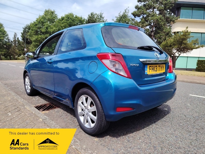 Toyota Yaris 1.33 Dual Vvt-i Tr Blue #5
