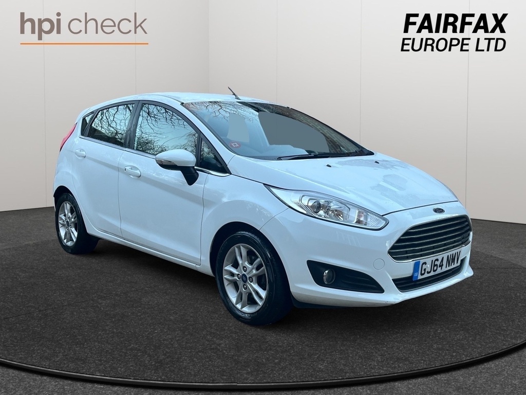 Ford Fiesta T Ecoboost Zetec U422 Ulez White