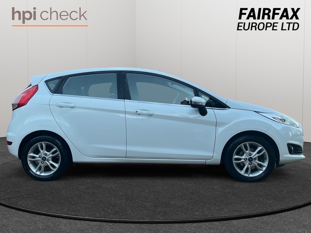Ford Fiesta T Ecoboost Zetec U422 Ulez White #5