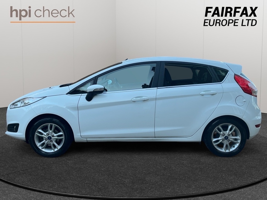 Ford Fiesta T Ecoboost Zetec U422 Ulez White #6
