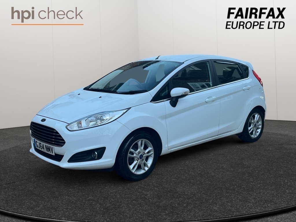 Ford Fiesta T Ecoboost Zetec U422 Ulez White #2