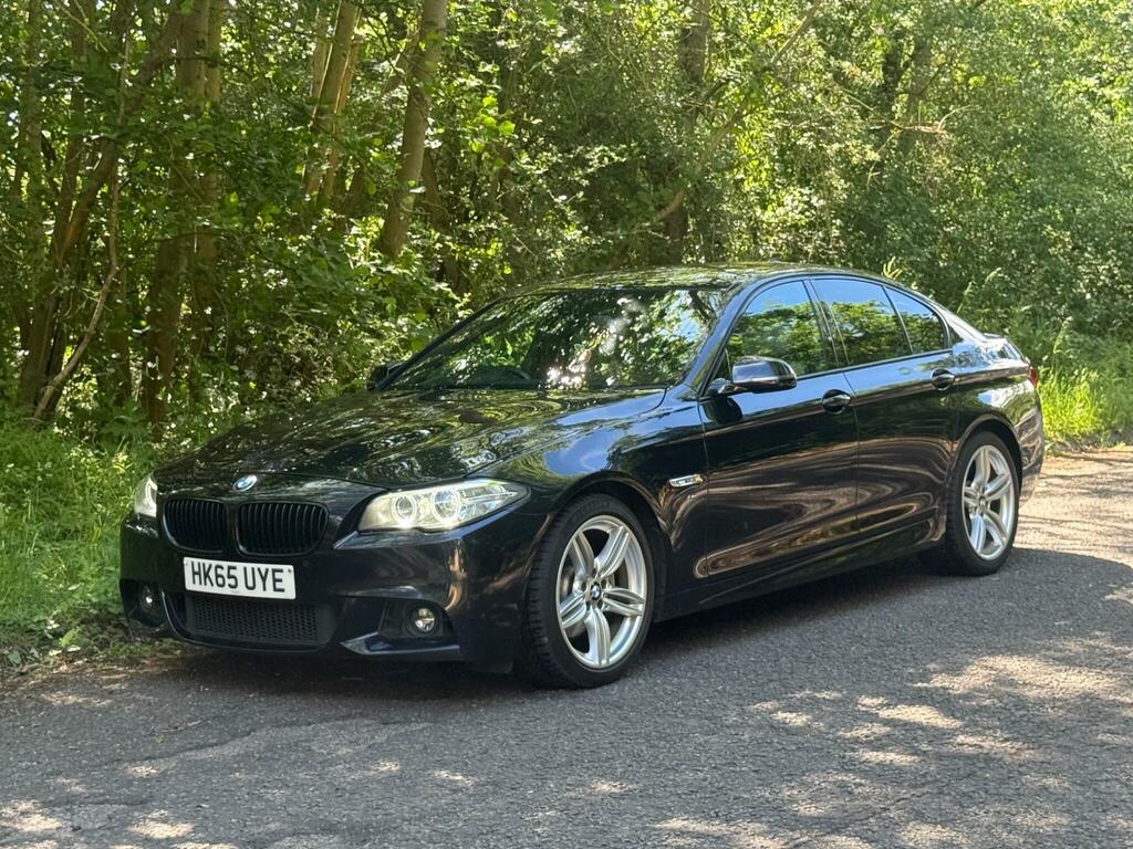 BMW 5 Series M Sport HK65UYE Black #5