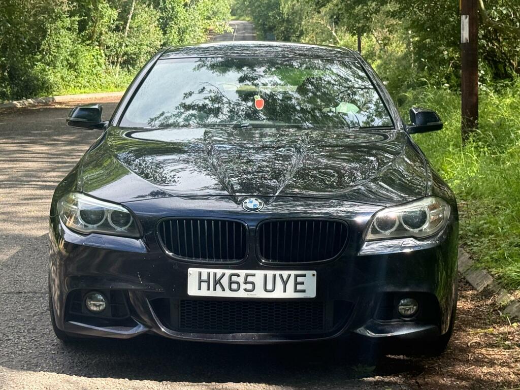 BMW 5 Series M Sport HK65UYE Black #4