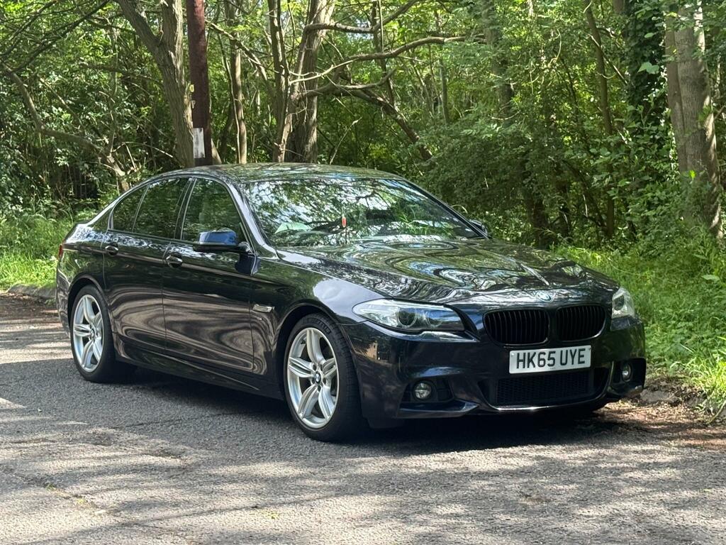 BMW 5 Series M Sport HK65UYE Black #3
