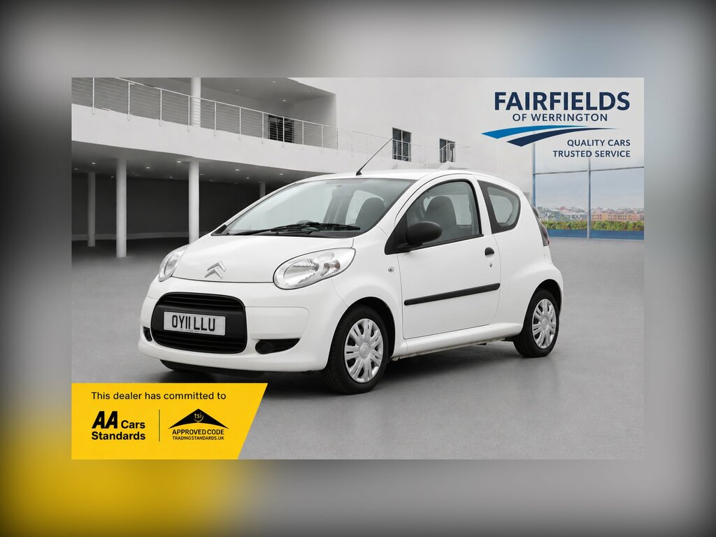 Citroen C1 1.0I Vtr Hatchback Egs5 Euro 5 68 Ps White