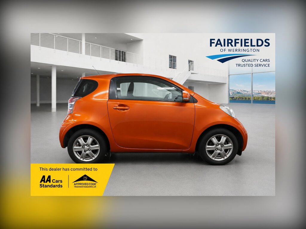 Toyota IQ 1.0 Vvt-i 2 Hatchback Multidrive Euro 5 Orange