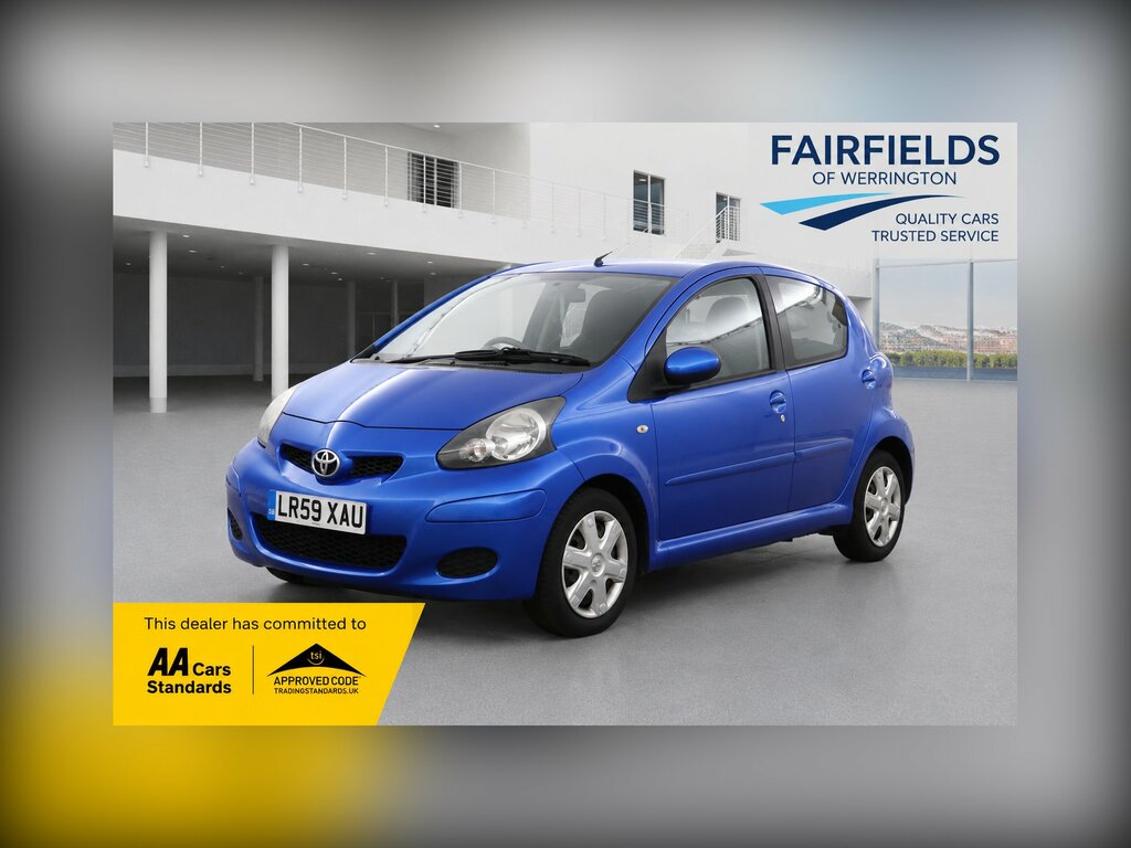 Toyota Aygo 1.0 Vvt-i Blue Hatchback Multimode Euro Blue