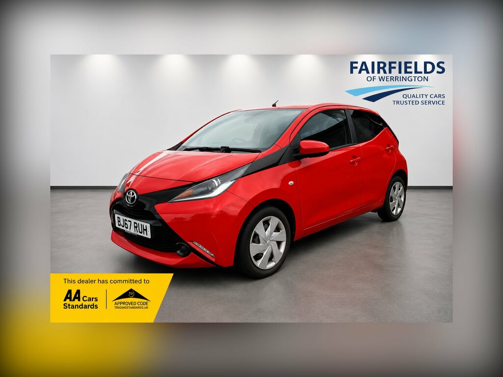 Toyota Aygo 1.0 Vvt-i X-play Hatchback Euro Red