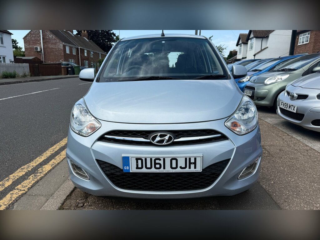 Hyundai I10 Hatchback 1.2 Active Euro 5 201161 Blue #8