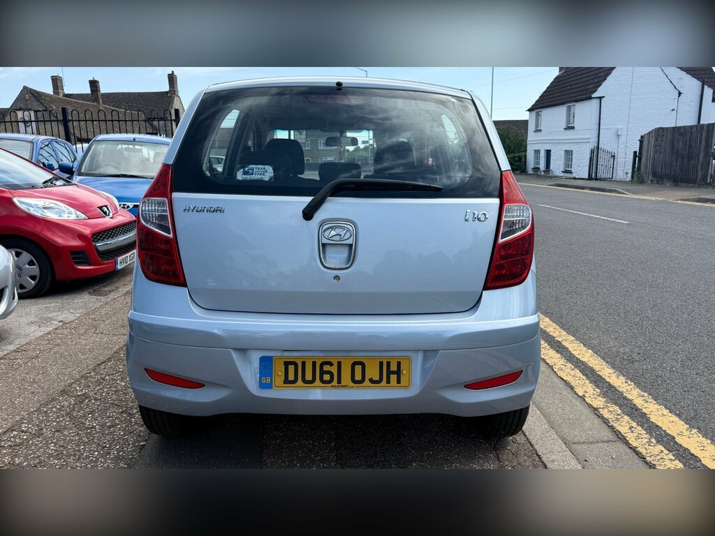 Hyundai I10 Hatchback 1.2 Active Euro 5 201161 Blue #13