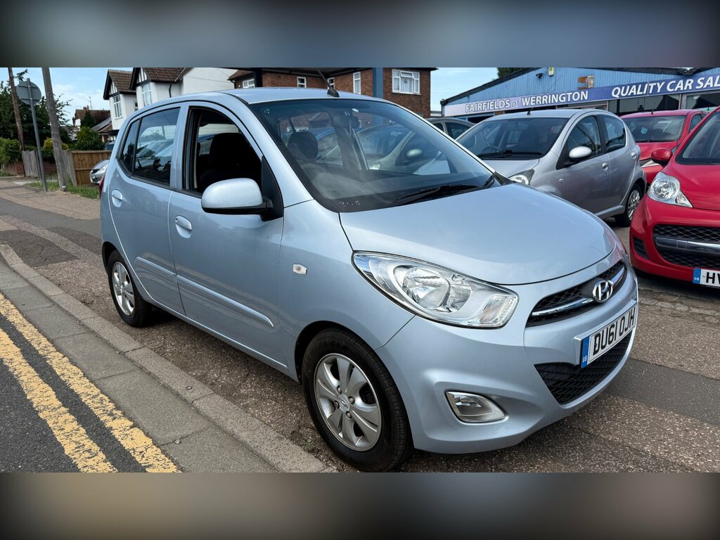 Hyundai I10 Hatchback 1.2 Active Euro 5 201161 Blue #9