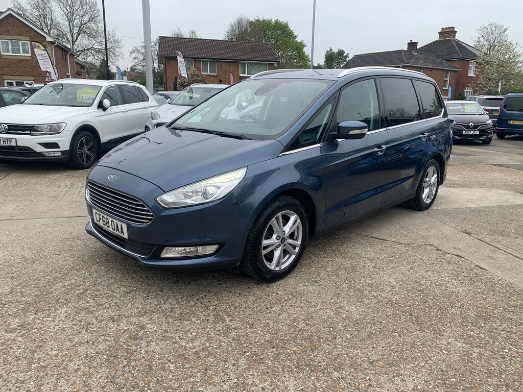 Ford Galaxy Mpv 2.0 Ecoblue Titanium 2018 Blue #4