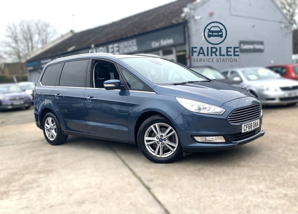 Ford Galaxy Mpv 2.0 Ecoblue Titanium 2018 Blue