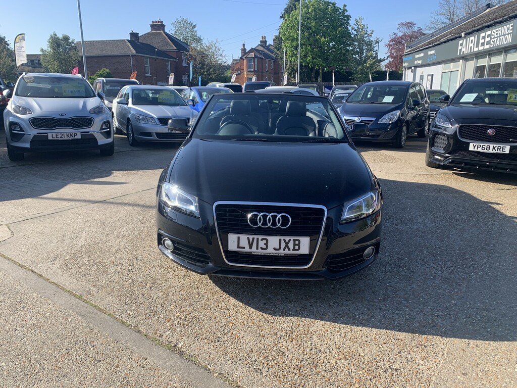 Audi A3 Cabriolet Convertible 2.0 Tdi S Line Final Edition 2013 LV13JXB Black #2