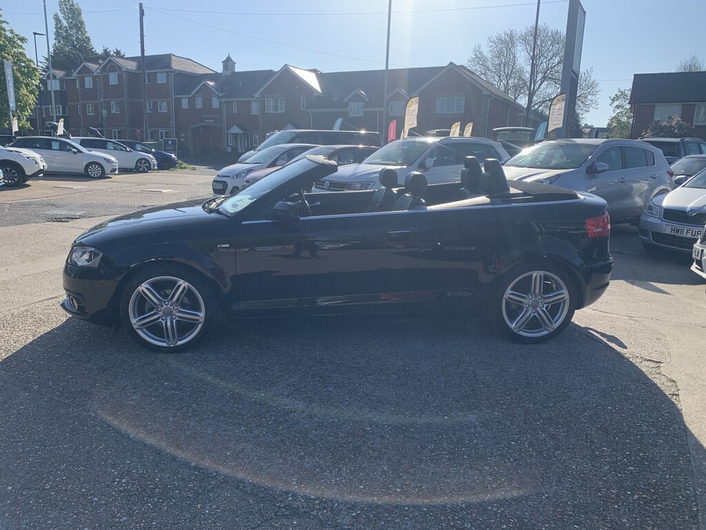 Audi A3 Cabriolet Convertible 2.0 Tdi S Line Final Edition 2013 LV13JXB Black #4