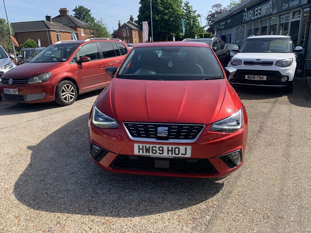 Seat Ibiza Hatchback 1.0 Tsi Xcellence Lux 2019 Red #3