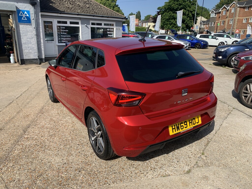 Seat Ibiza Hatchback 1.0 Tsi Xcellence Lux 2019 Red #6