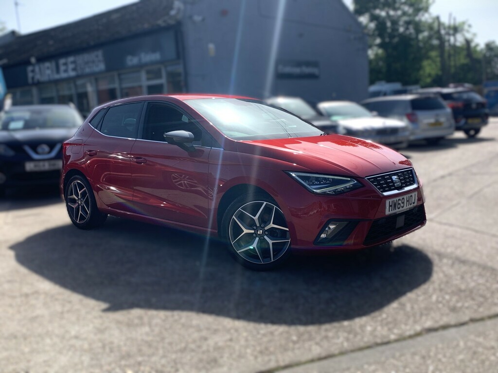 Seat Ibiza Hatchback 1.0 Tsi Xcellence Lux 2019 Red