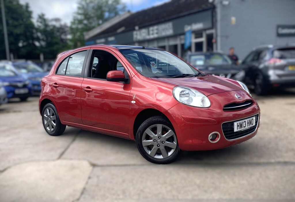 Nissan Micra Hatchback 1.2 12V Elle 2013 Red