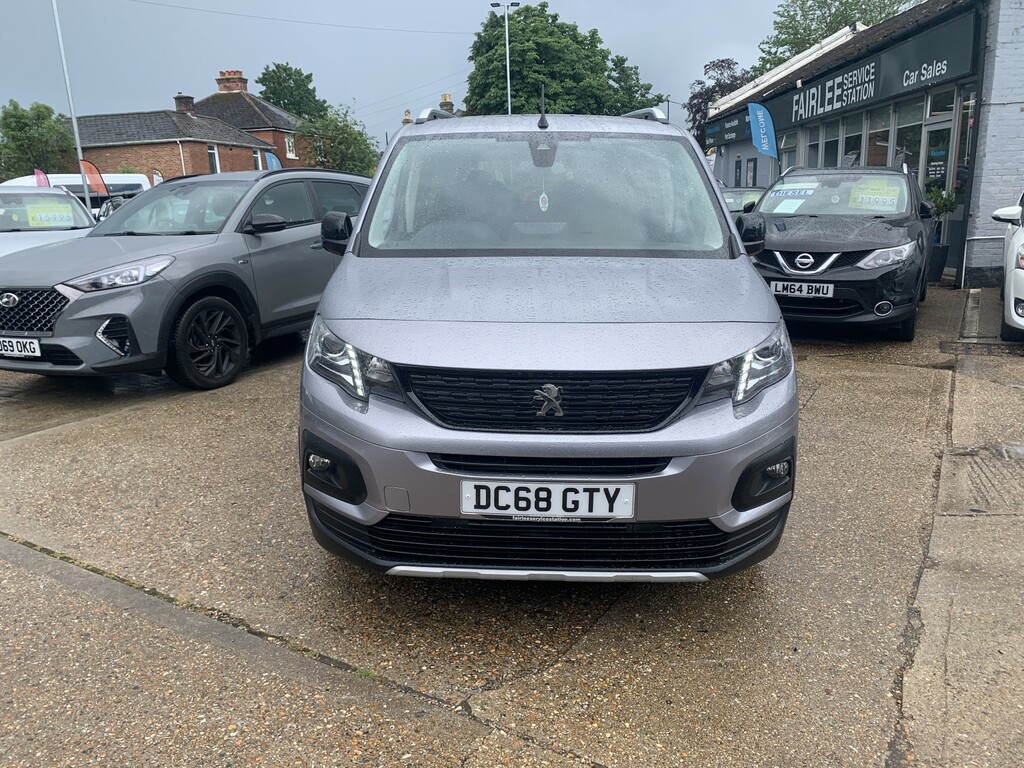 Peugeot Rifter Mpv 1.5 Bluehdi Gt Line 2019 DC68GTY Grey #3